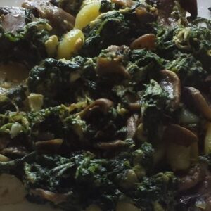 espinacas con pimentón picante