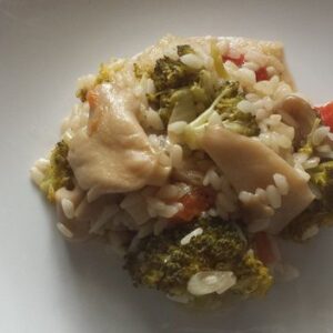 Arroz con verduras