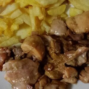 pollo al ajillo