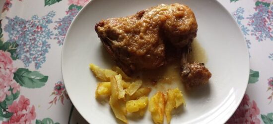 Pollo en salsa