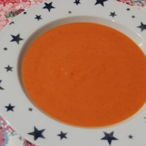 Crema de pimientos asados
