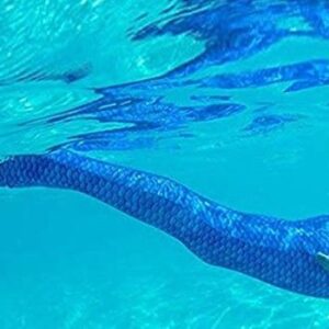 Una sirena de color azul